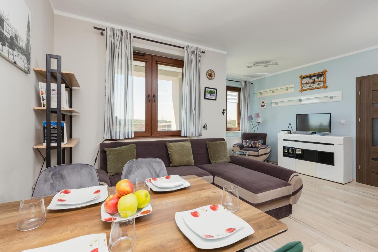 Apartment Na Zakolu Wisly By Noclegi Renters Kraków Exteriör bild